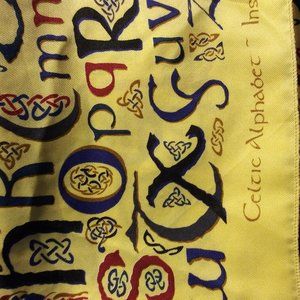Book of Kells Celtic Scarf